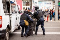 protestele organizate de Partidul „ȘOR”